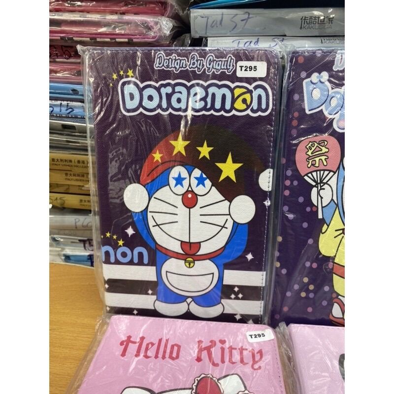 [Nhập RS0822 giảm 30k cho đơn 99k]ao da Sámung Tab A8 2019 8inch/ T295 in hình doremon kitty