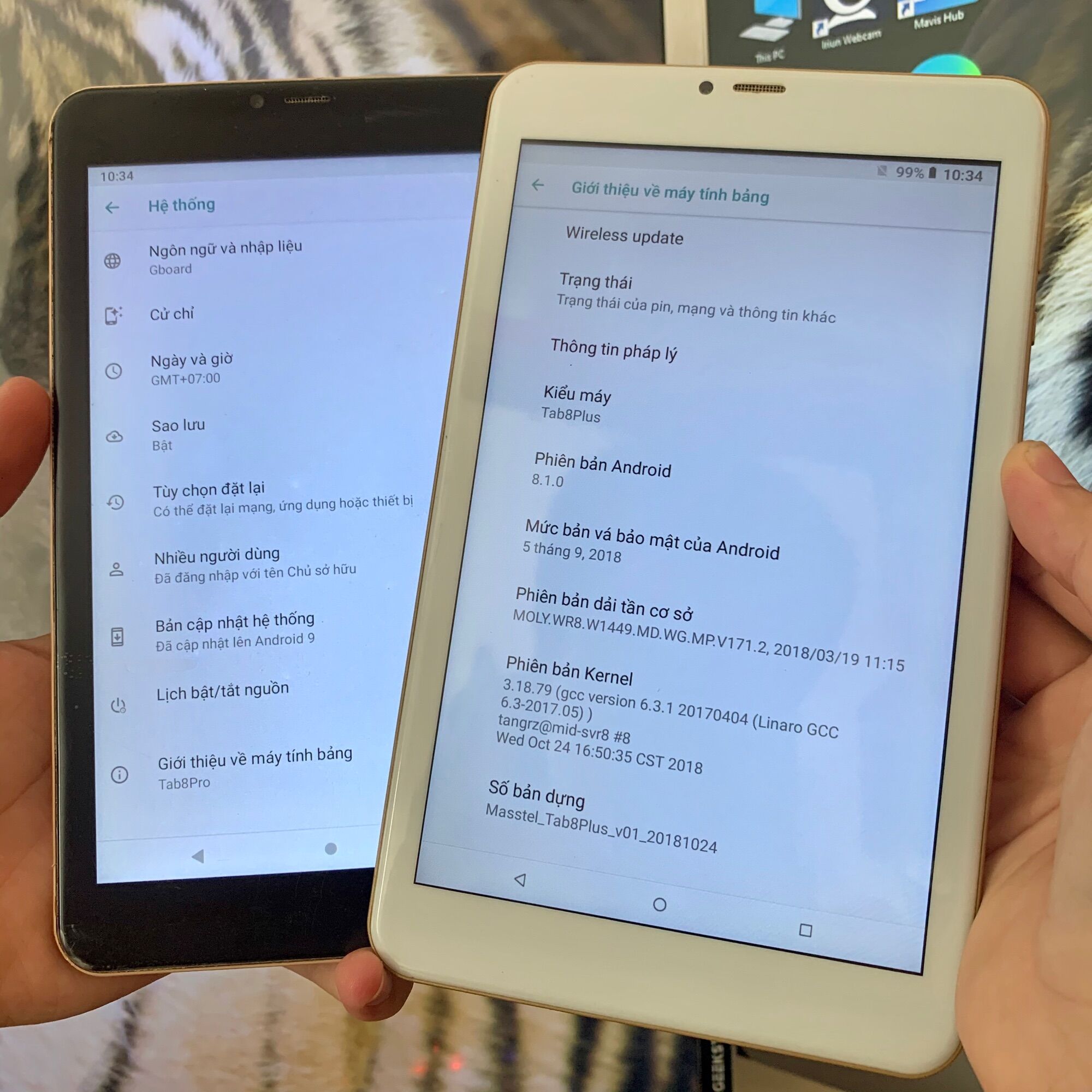 Máy Tính Bảng Masstel Tab 8Plus (cũ)