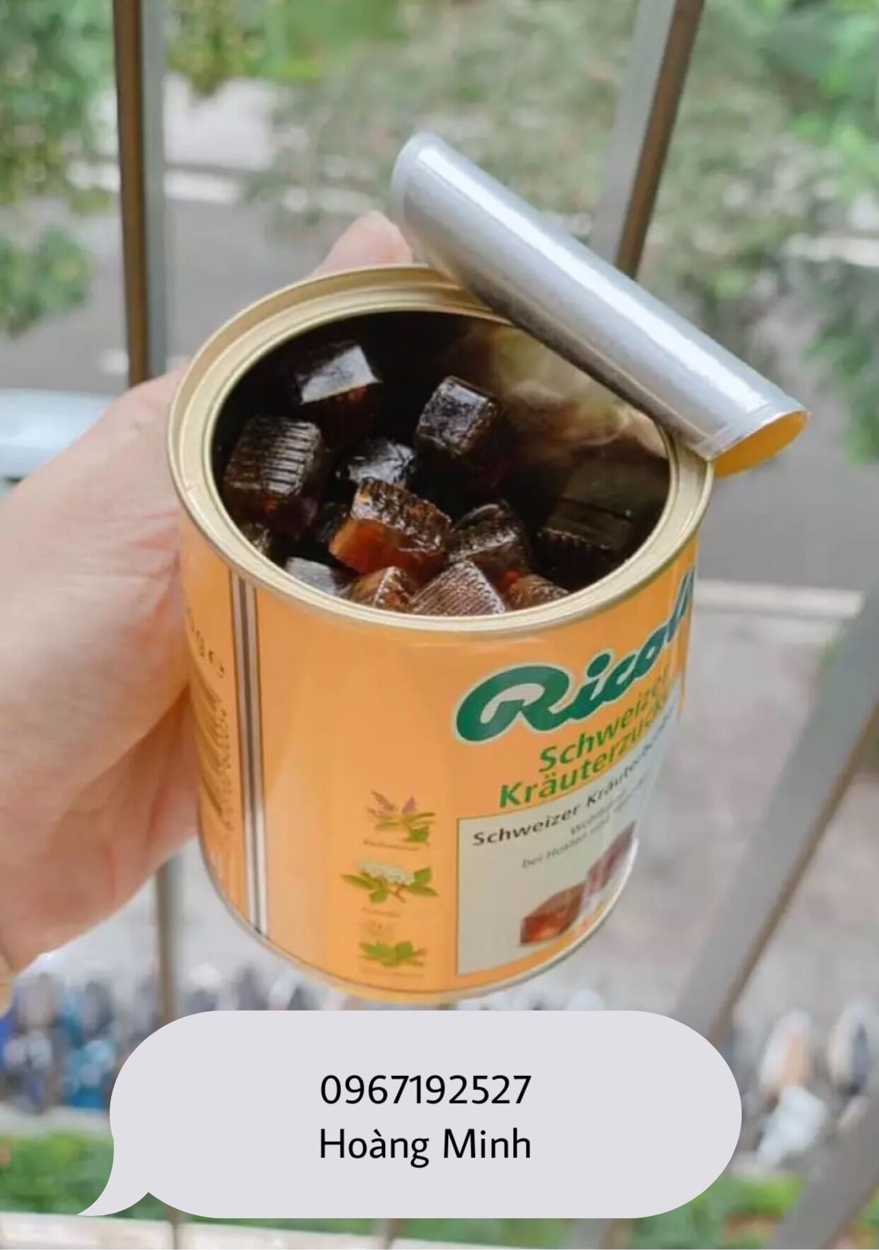 Kẹo ngậm ho Thảo dược Ricola Đức 🇩🇪