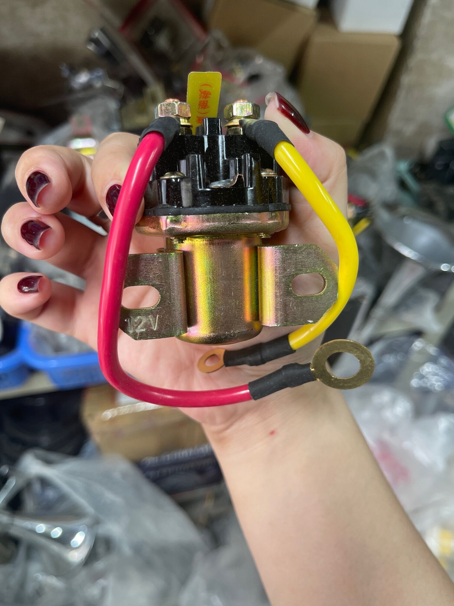 Rơ le phụ đề ô tô 12v 24v