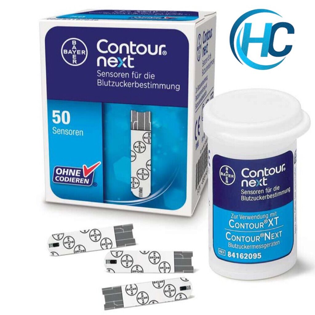 [CHÍNH HÃNG] Que Thử Đường Huyết Contour Next (Hộp 50 que)