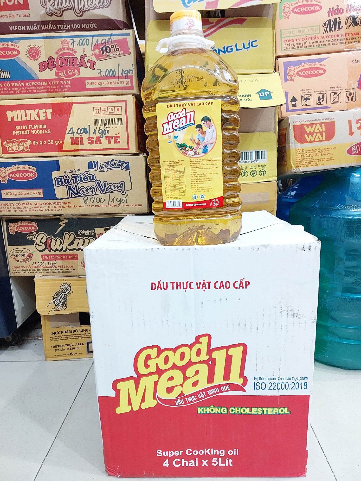 Dầu ăn Good Meall Minh Huê 5 lít