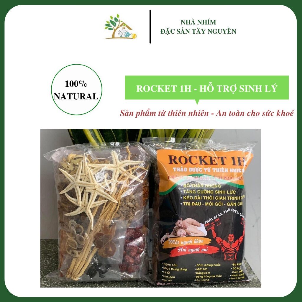 ROCKET 1H 15 VỊ TỪ CÁC LOẠI THẢO DƯỢC QUÝ - Túi 1Kg
