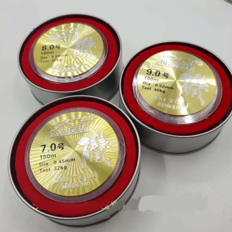 Cước hộp sắt Maiteli cuộn 100m