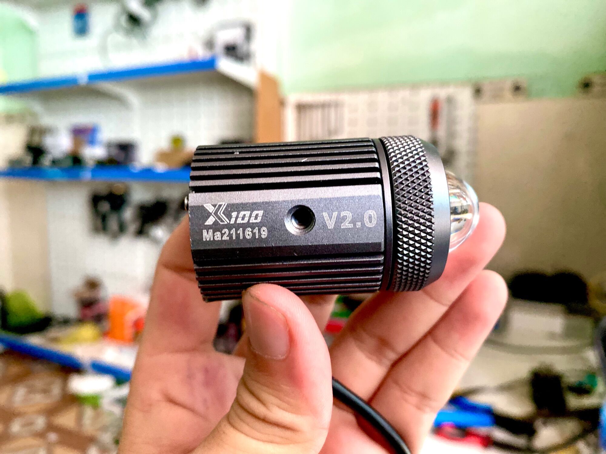 Đèn Trợ Sáng Bi Cầu Mini Kenzo X100 V3.0