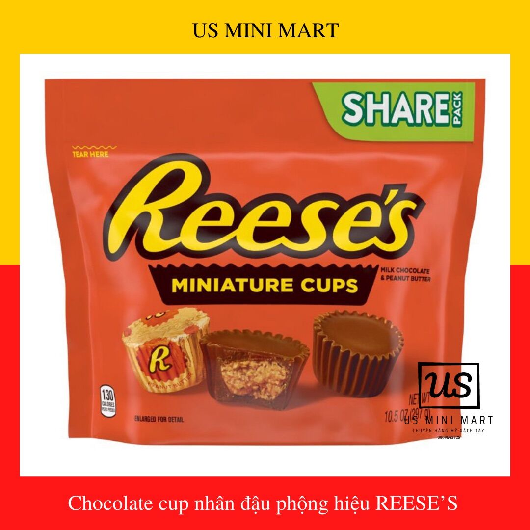 Reese’s chocolate cup nhân đậu phộng 297g