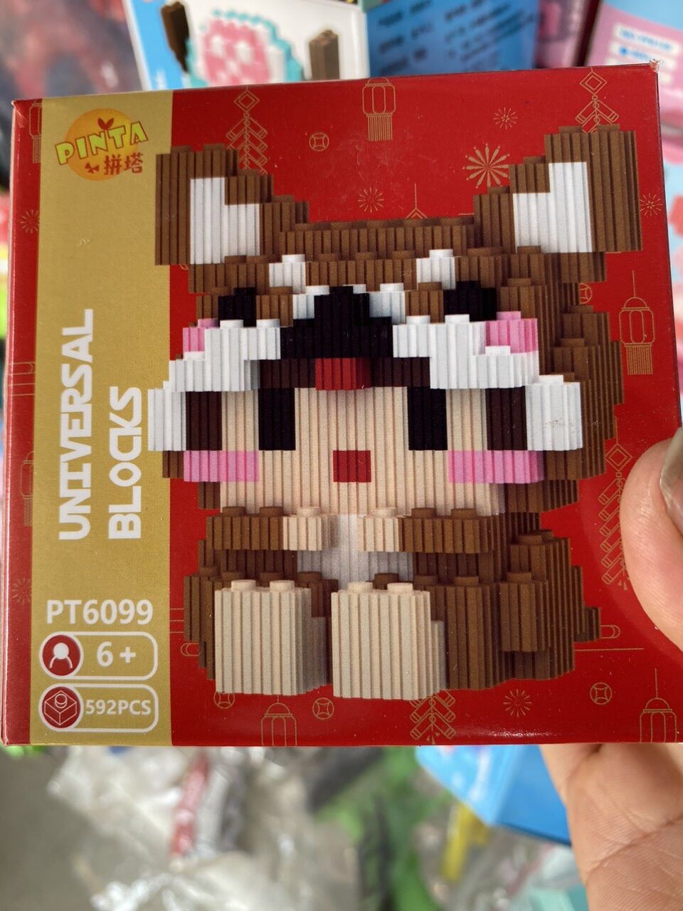 Lego 12 con giáp mini. Tặng 1 búa khi mua sét 12 con