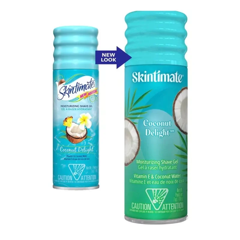 Bọt Cạo Lông Skintimate Moisturizing Shave Gel 198g