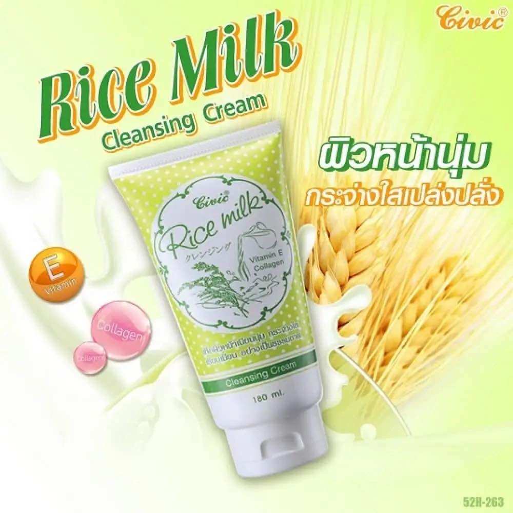 Sữa Rửa Mặt Gạo Civic Thái Lan 180gram