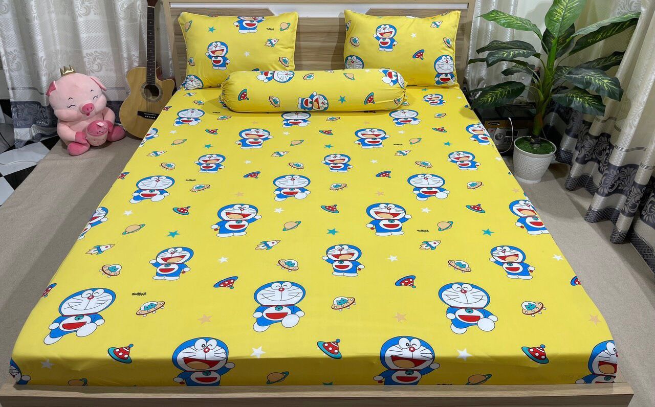 (1M4*2M) Bô drap ga thun Han quốc Vạn phát không mền