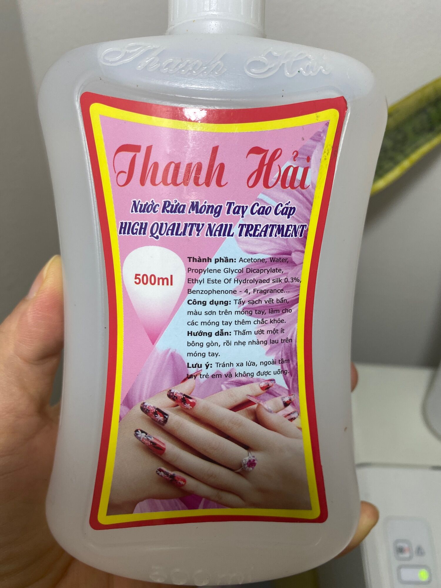 Nước rửa móng tay cao cấp QUYÊN - Axeton