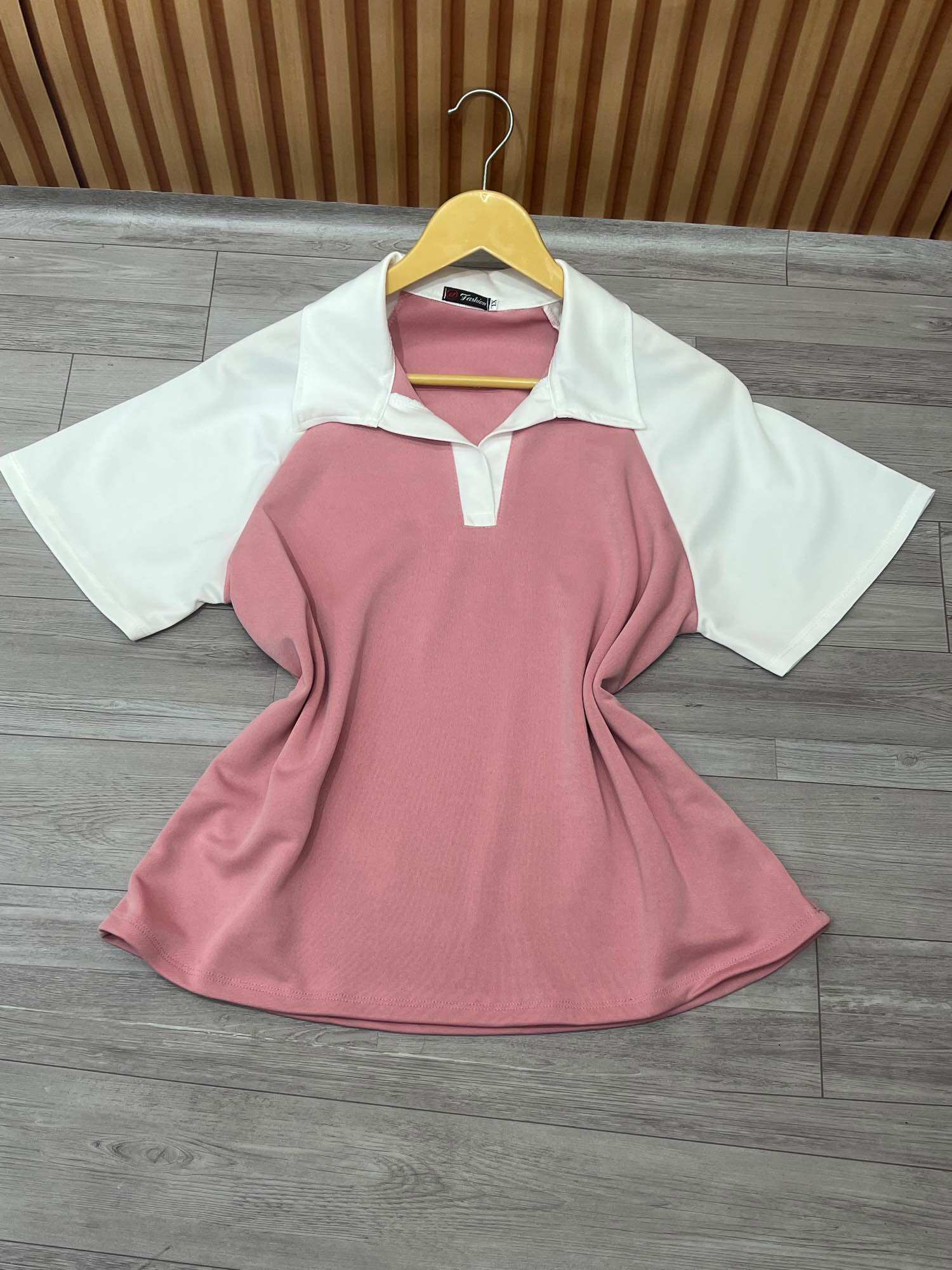Áo Polo Cổ Bẻ Phối Màu Cá Tính Bigsize 68-95kg