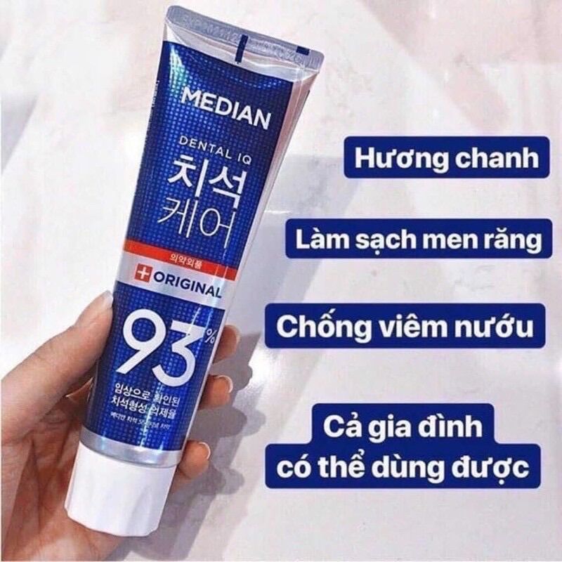 Kem Đánh Răng Median Dental IQ 93% 120gr