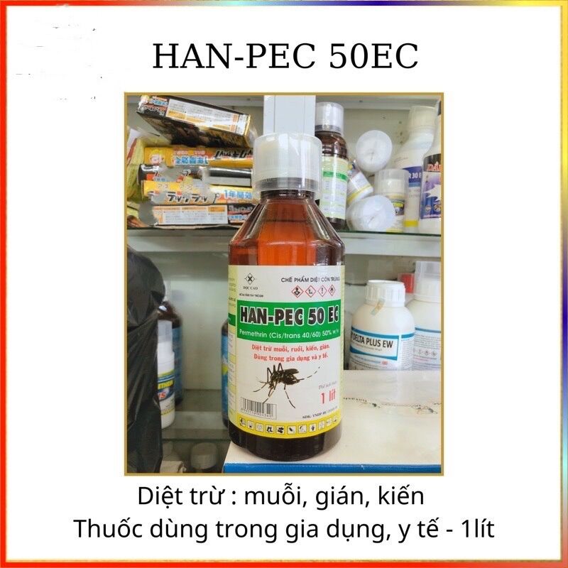 Thuốc diệt muỗi han - pec 50ec - diệt các lại côn trùng, muỗi gây bệnh .