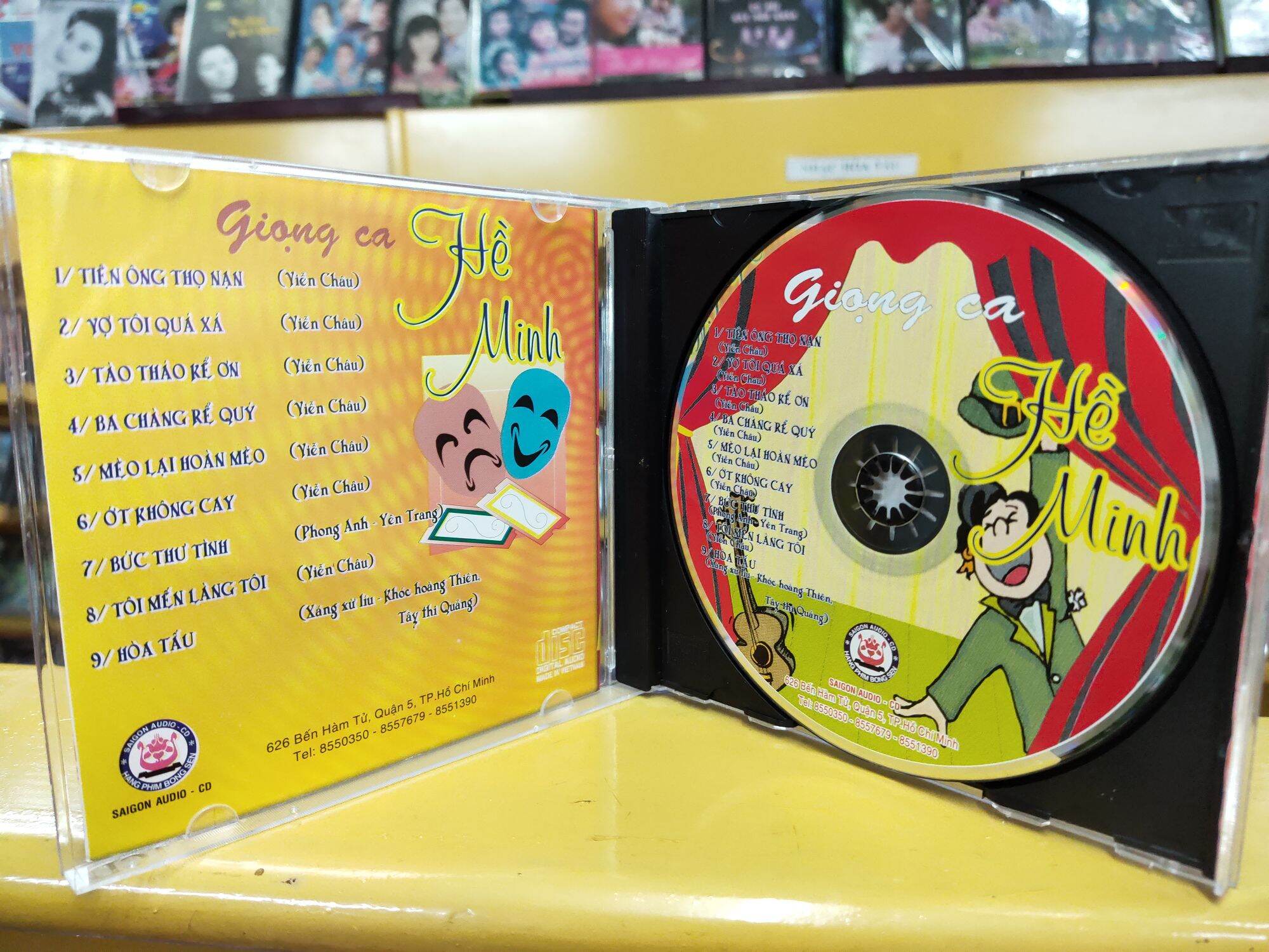 CD - Giọng ca Hề Minh