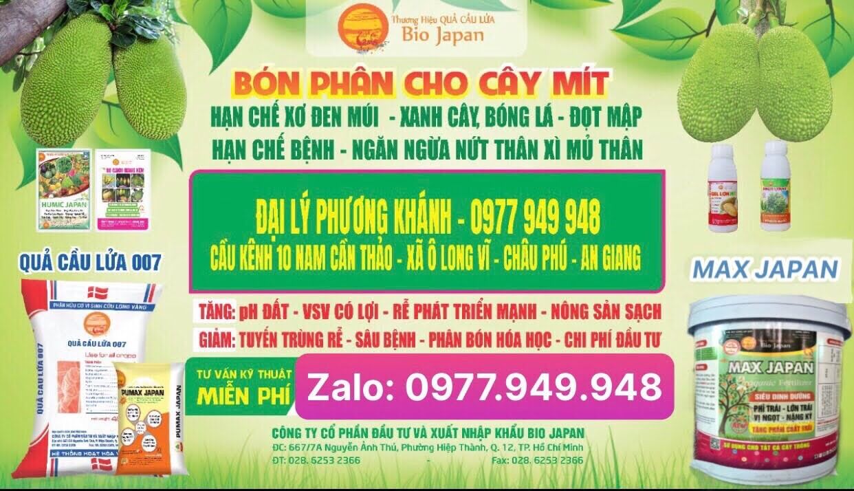 Phân bón Sơ đen mít | Cty Thuận Thành DK | 500ml