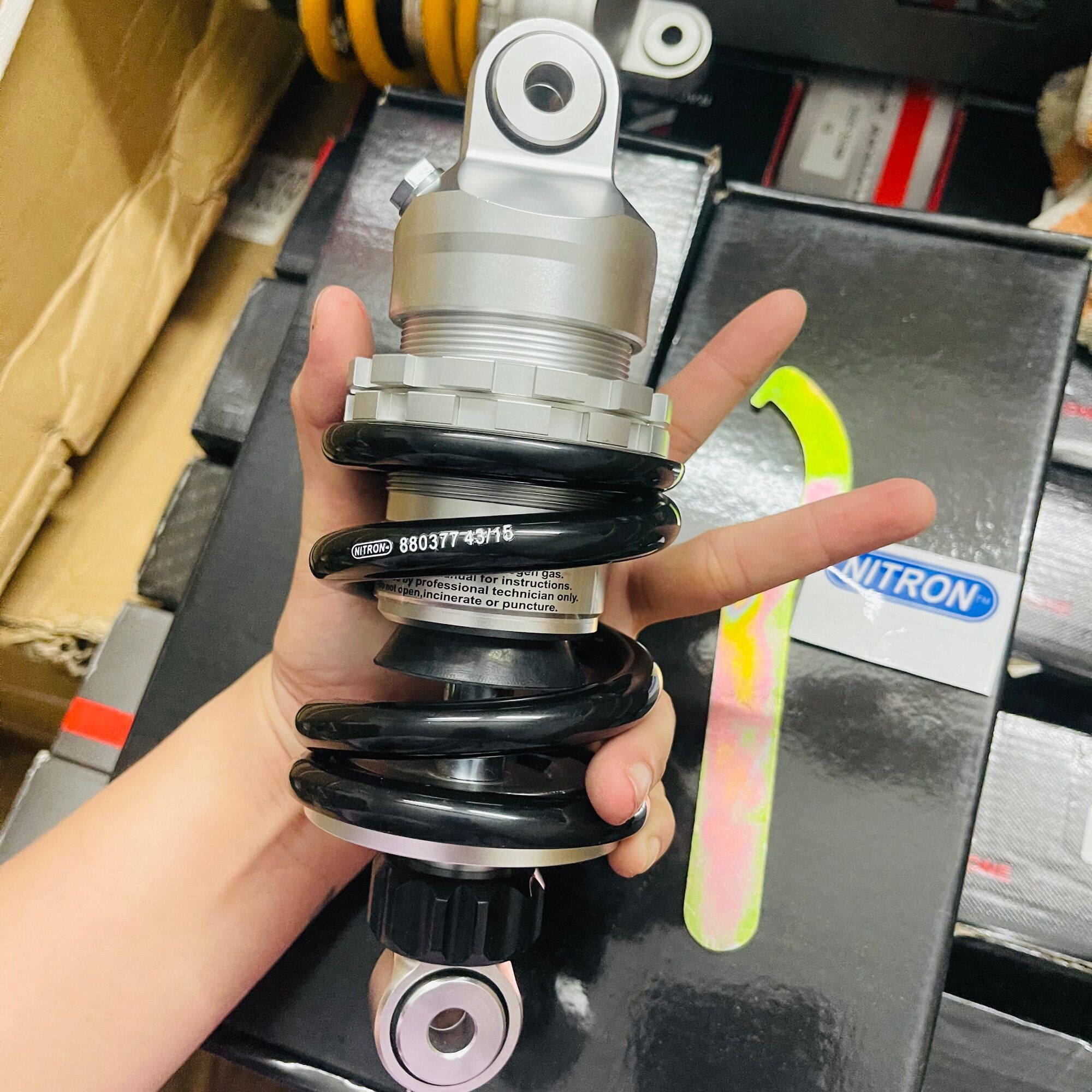 Phuộc nitron ohlins gắn ex 135 ex 150