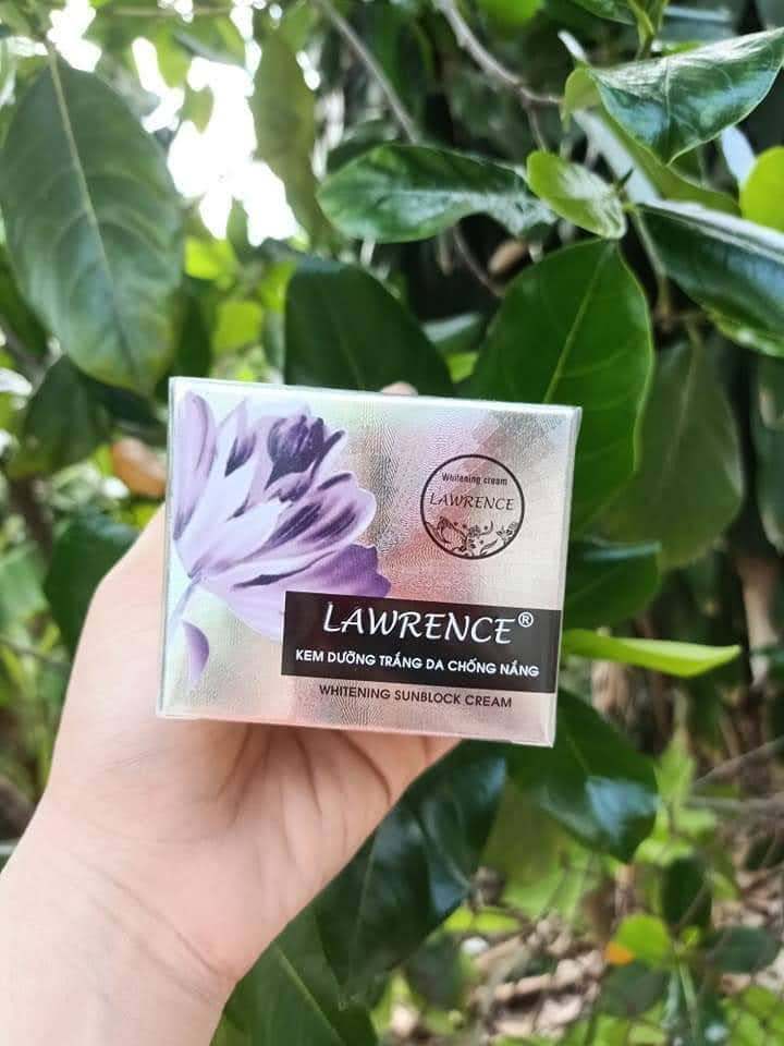 Kem lawrence trắng da chống nắng 15g