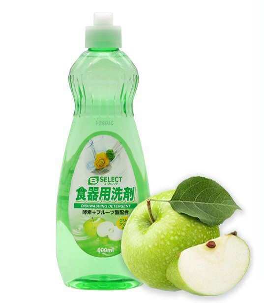 Nước rửa chén s select hương táo xanh 600ml - mimosaa