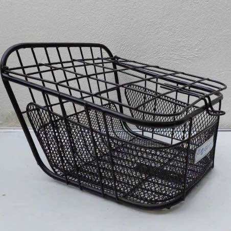 Giỏ sắt xe điện có lưới + có nắp