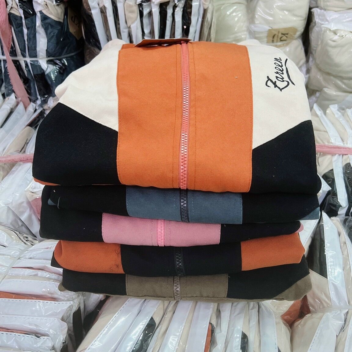 Áo khoác dalộn phối mẫu mới ra lò cực hot