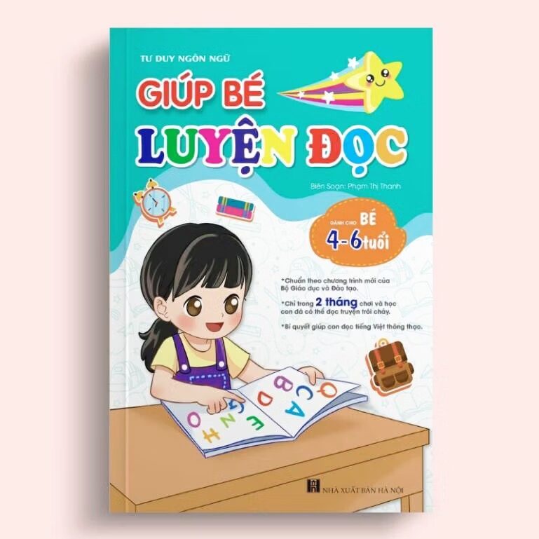 Sách - Giúp bé luyện đọc -Tư duy ngôn ngữ