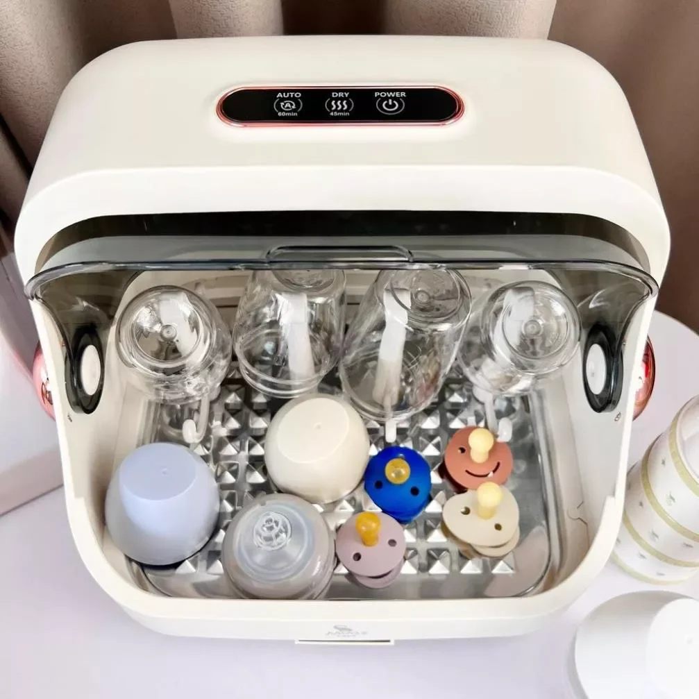 Máy úp bình sữa tiệt trùng bình sữa Moaz bebe