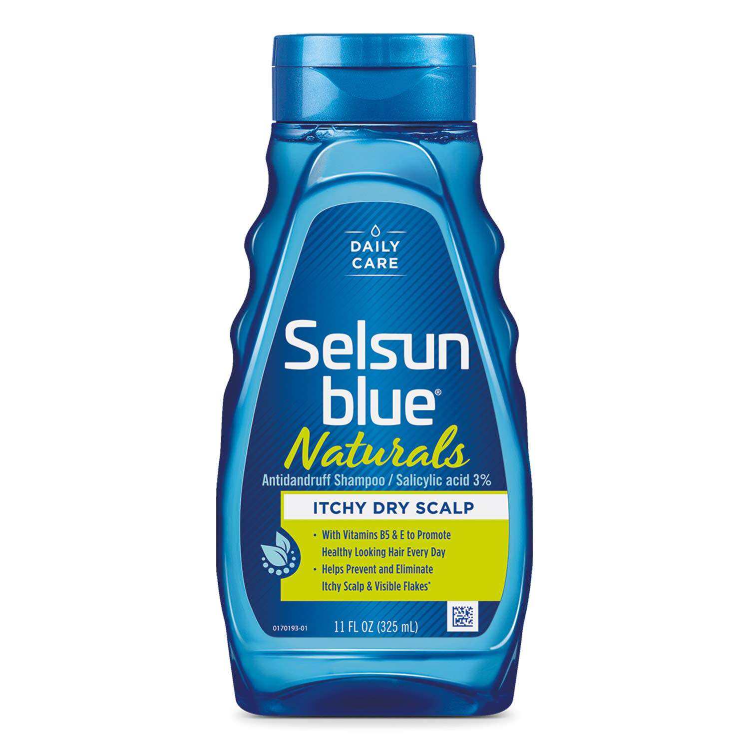 Dầu gội Selsun t.r.ị gàu nấm da đầu bản Mỹ Blue Naturals antidandruff