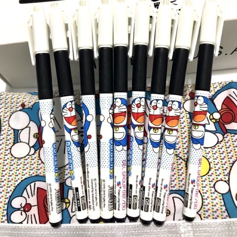Sỉ 20 BÚT MỰC NƯỚC ĐÔRÊMON THIÊN LONG.NÉT 0.5mm