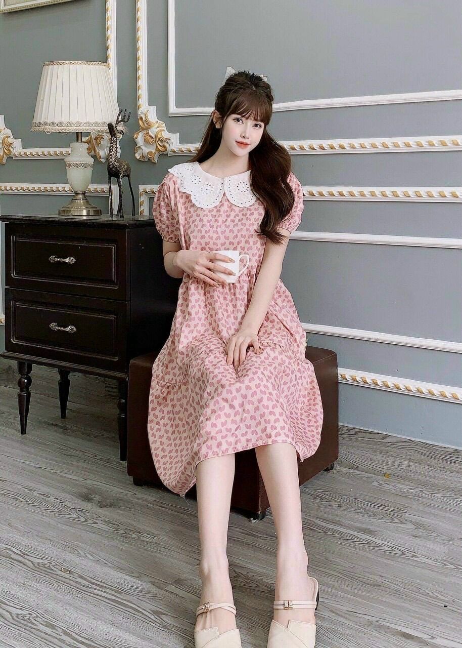 Đầm bầu công sở siêu xinh