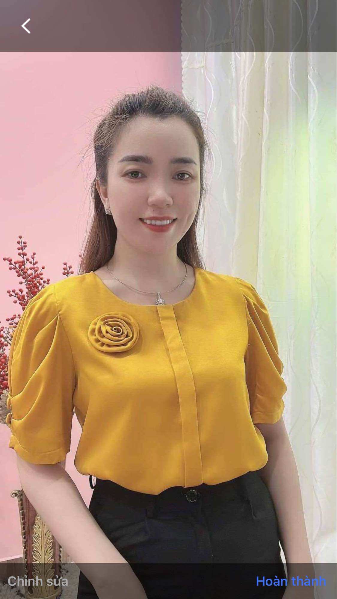 Áo công cổ tròn tay xếp ly full size & 103