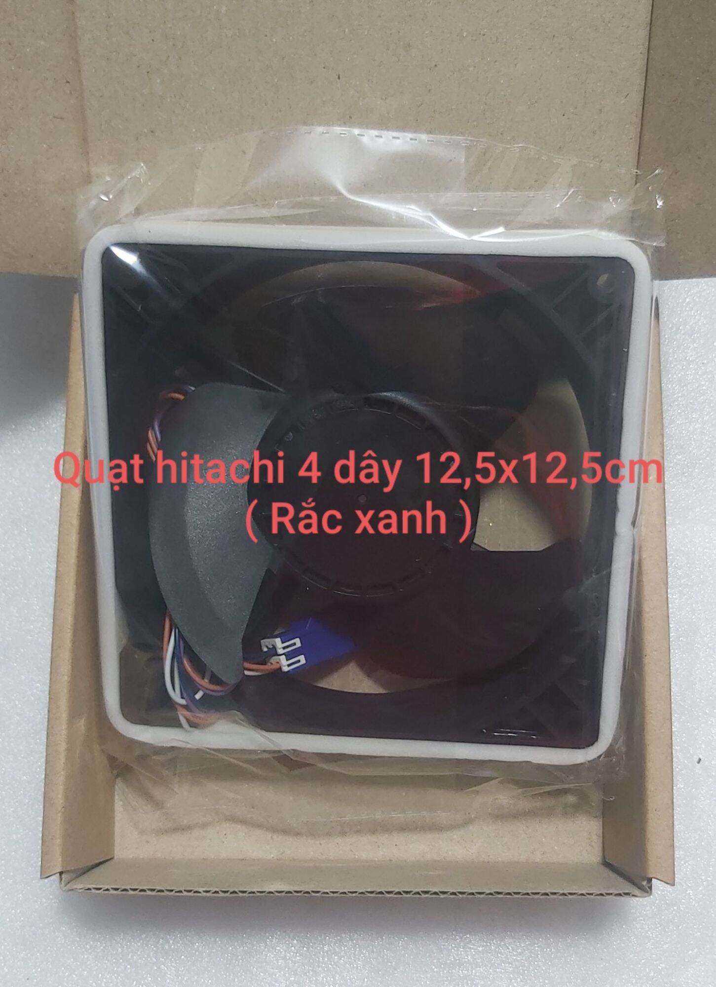 Quạt Tủ lạnh Hitachi 4 dây zắc xanh