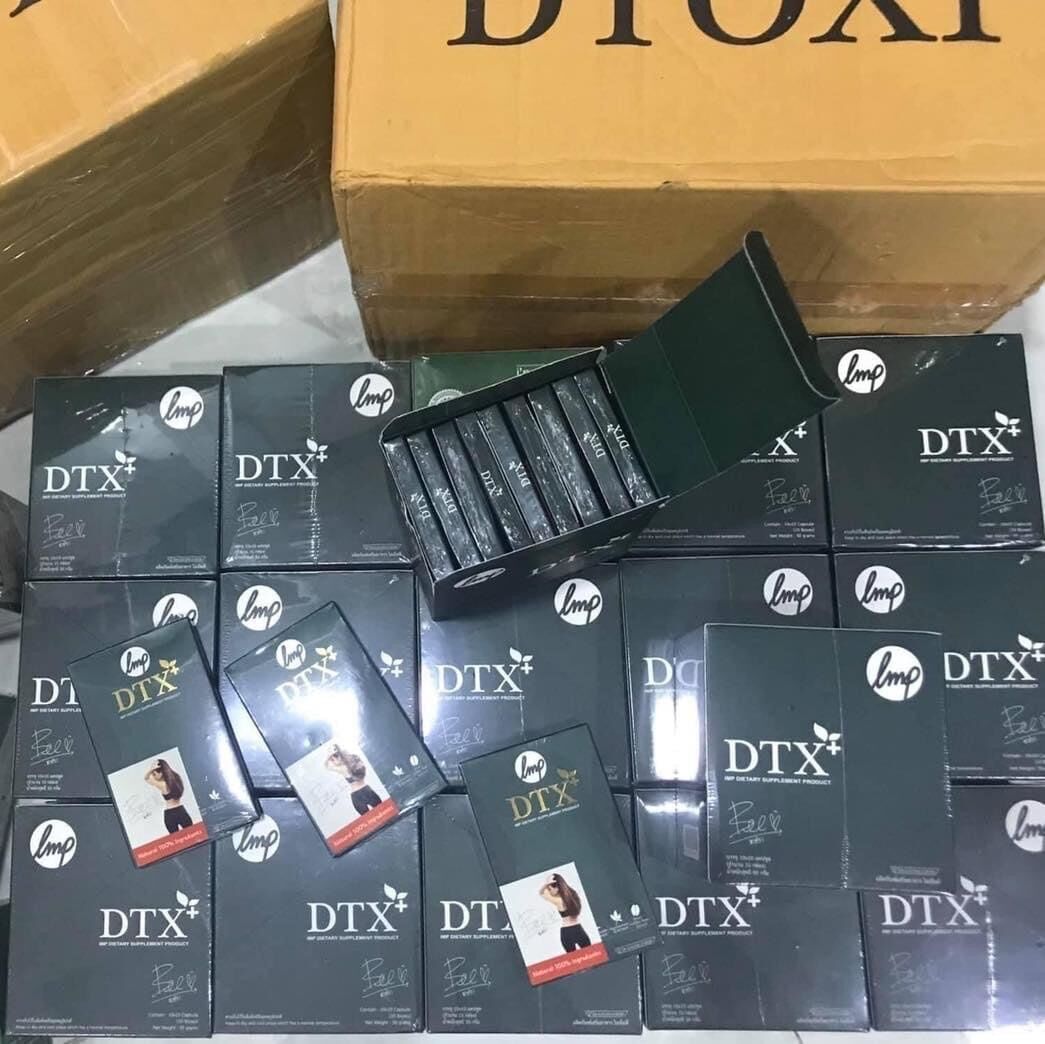 [HCM][Auth] 100 Viên Dtoxi Giảm Cân Thải Độc