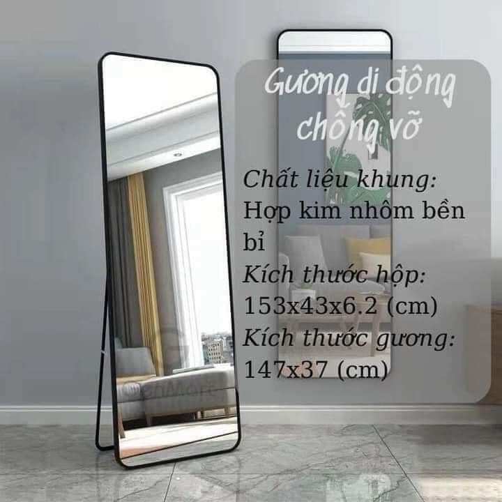 Gương chống vỡ soi toàn thân