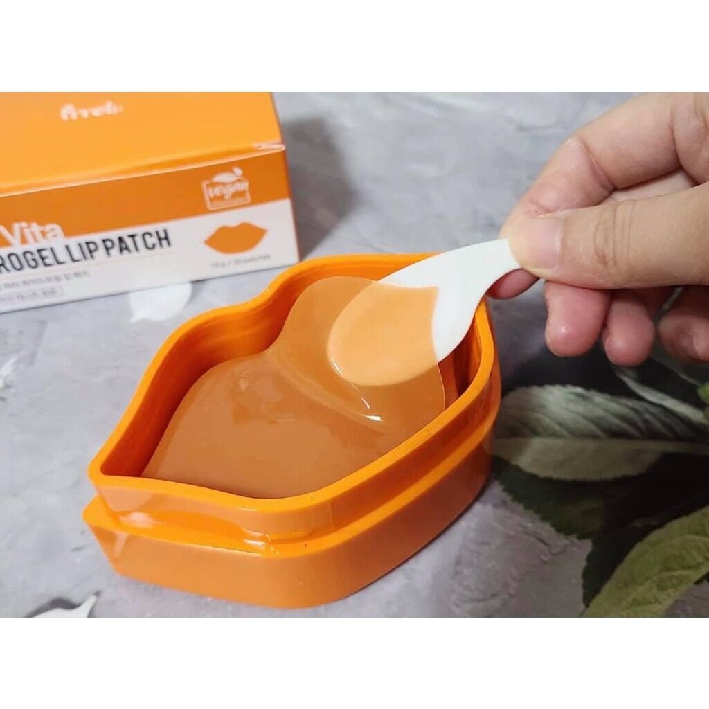 💋 Mặt nạ dưỡng môi Pretti real vita Hydrogel lip Patch
