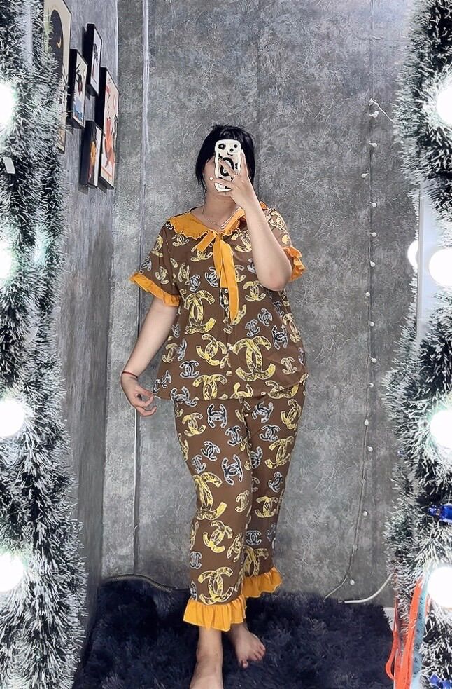 Pirama tiểu thư cột nơ Bigsize 68kg đến 95kg