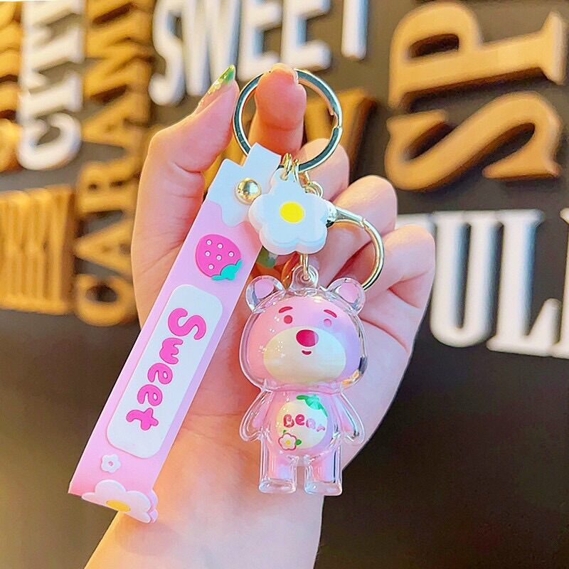 MÓC KHOÁ GẤU DÂU LOTSO