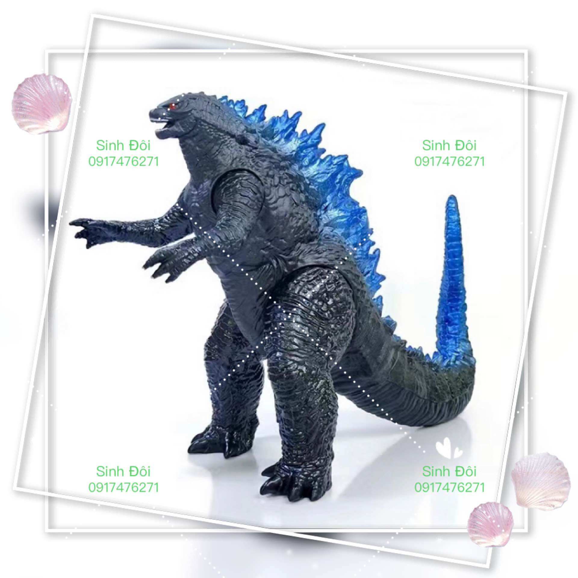 Mô hình khổng long cao 22cm - mô hình trưng bày