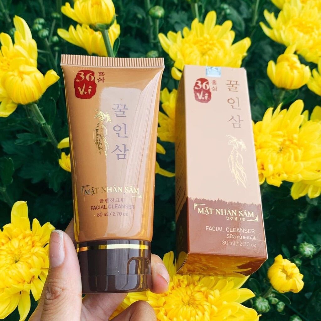 Sữa Rửa Mặt Mật Nhân Sâm 36 Vị