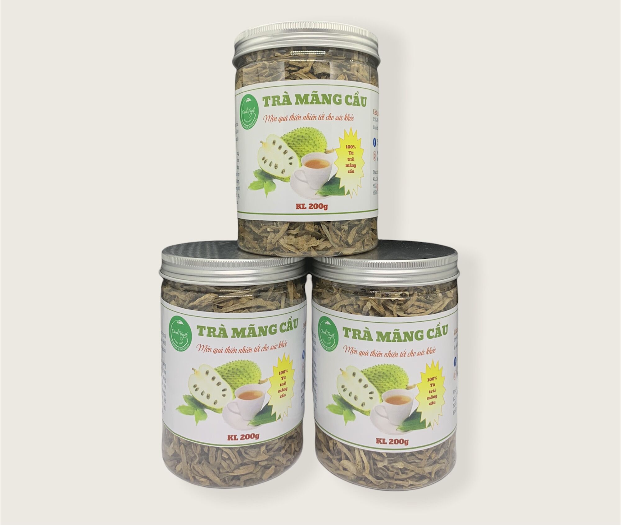 Trà mãng cầu - Hộp 200g
