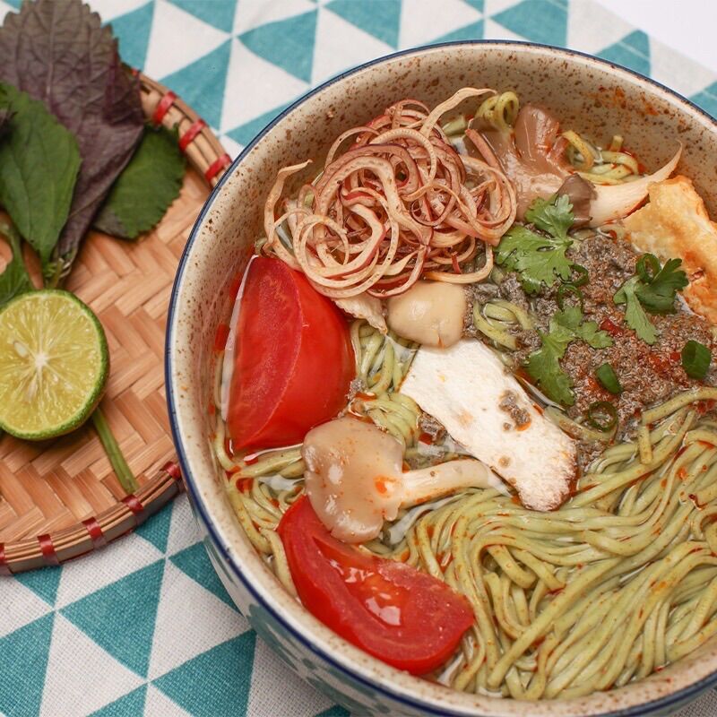 [Siêu Sale] Mì Rau Củ Sạch Cải Kale Ahamisa 240g