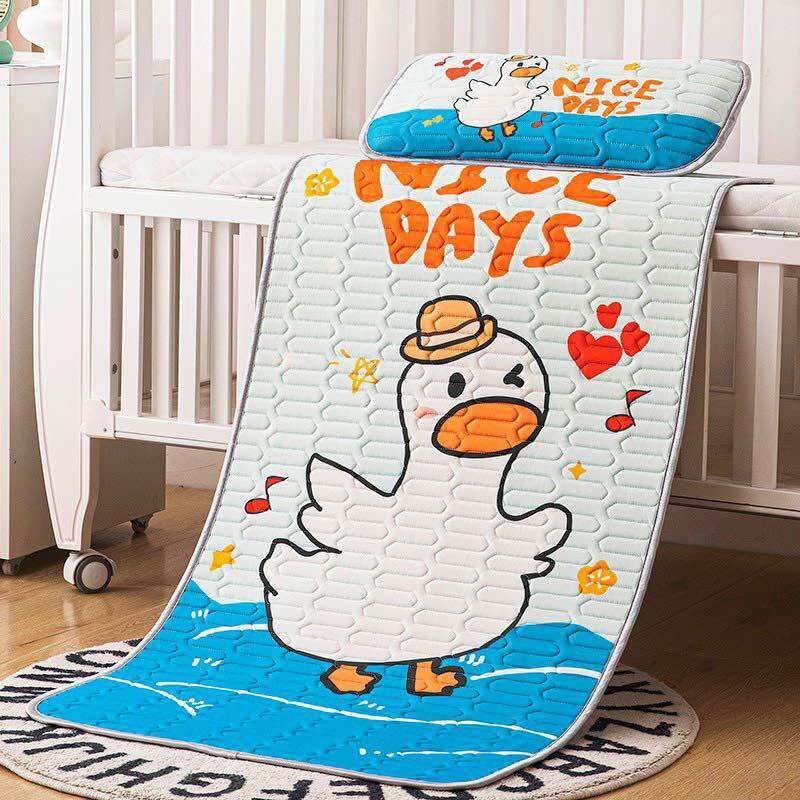 Chiếu Cao Su Non Trẻ Em Mẫu Vịt Con 🐥