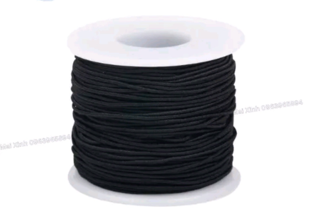 Dây dù 50m co giãn xâu chuỗi hạt vòng  gỗ
