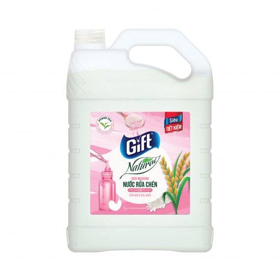Nước rửa chén hương cám gạo Gift
Natural 