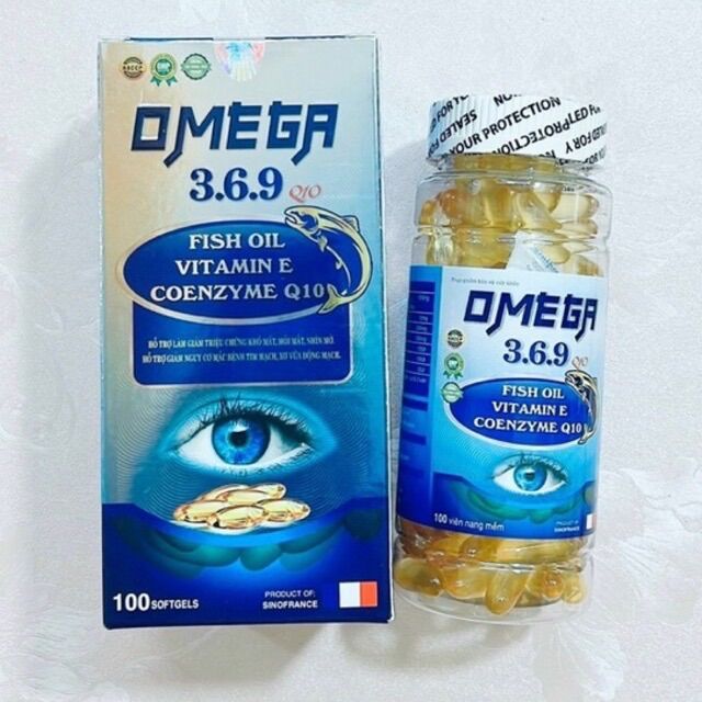Omega 3,6,9 viên uống bổ mắt