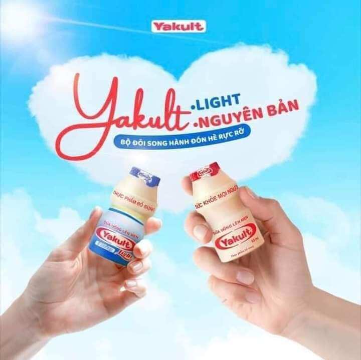 yakult ít đường 50 chai (10 lốc)