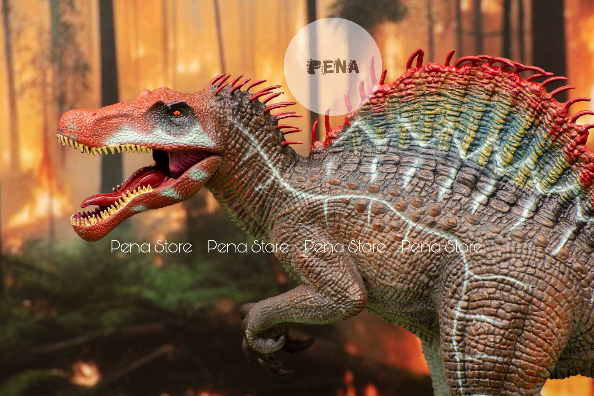 Mô Hình Đồ Chơi Khủng Long Spinosaurus Siêu Thực - Hàm Có Thể Đóng Mở Được