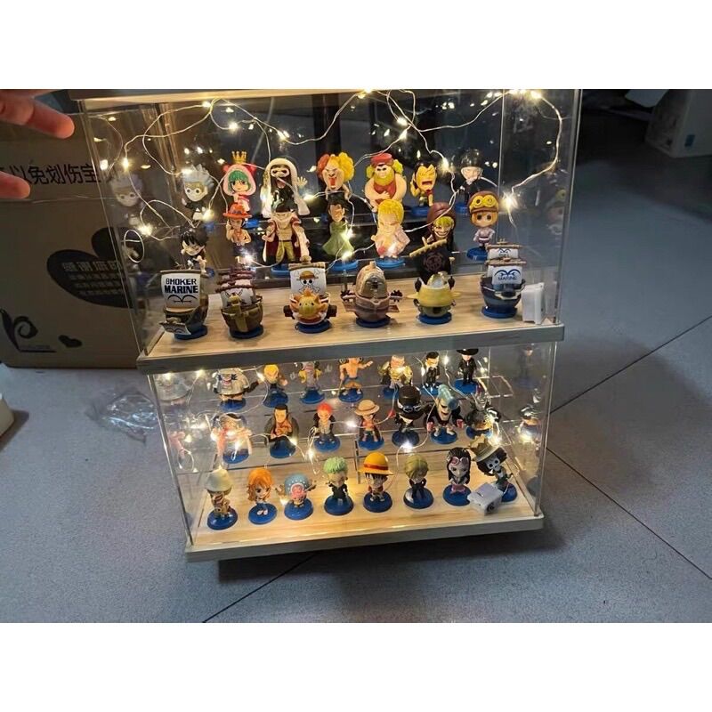 mô hình One Piece - mô hình One Piece chibi đế xanh (Có clip, ảnh thật) Fx Anime