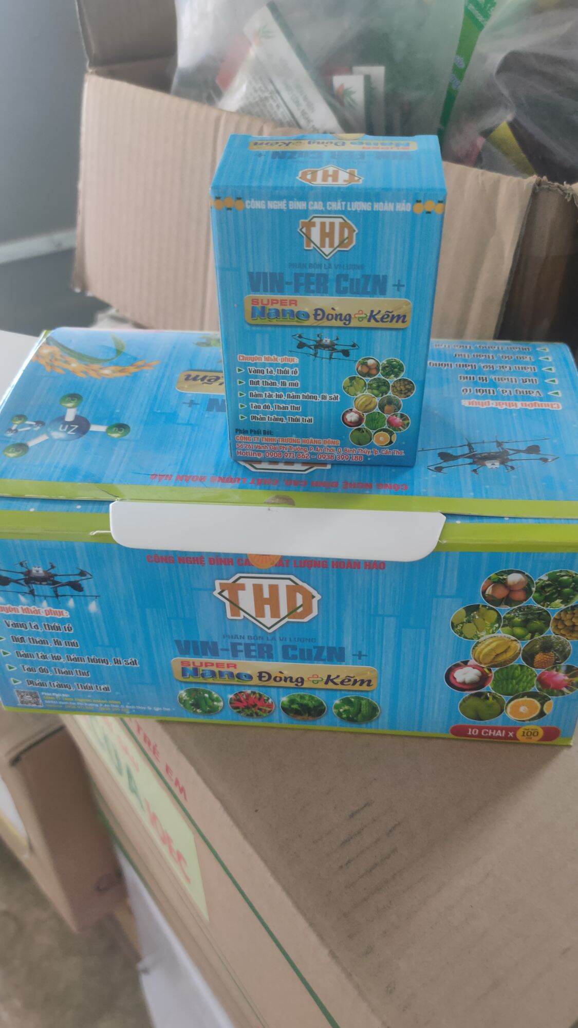 Phân Bón Sinh Học THD - NANO Đồng