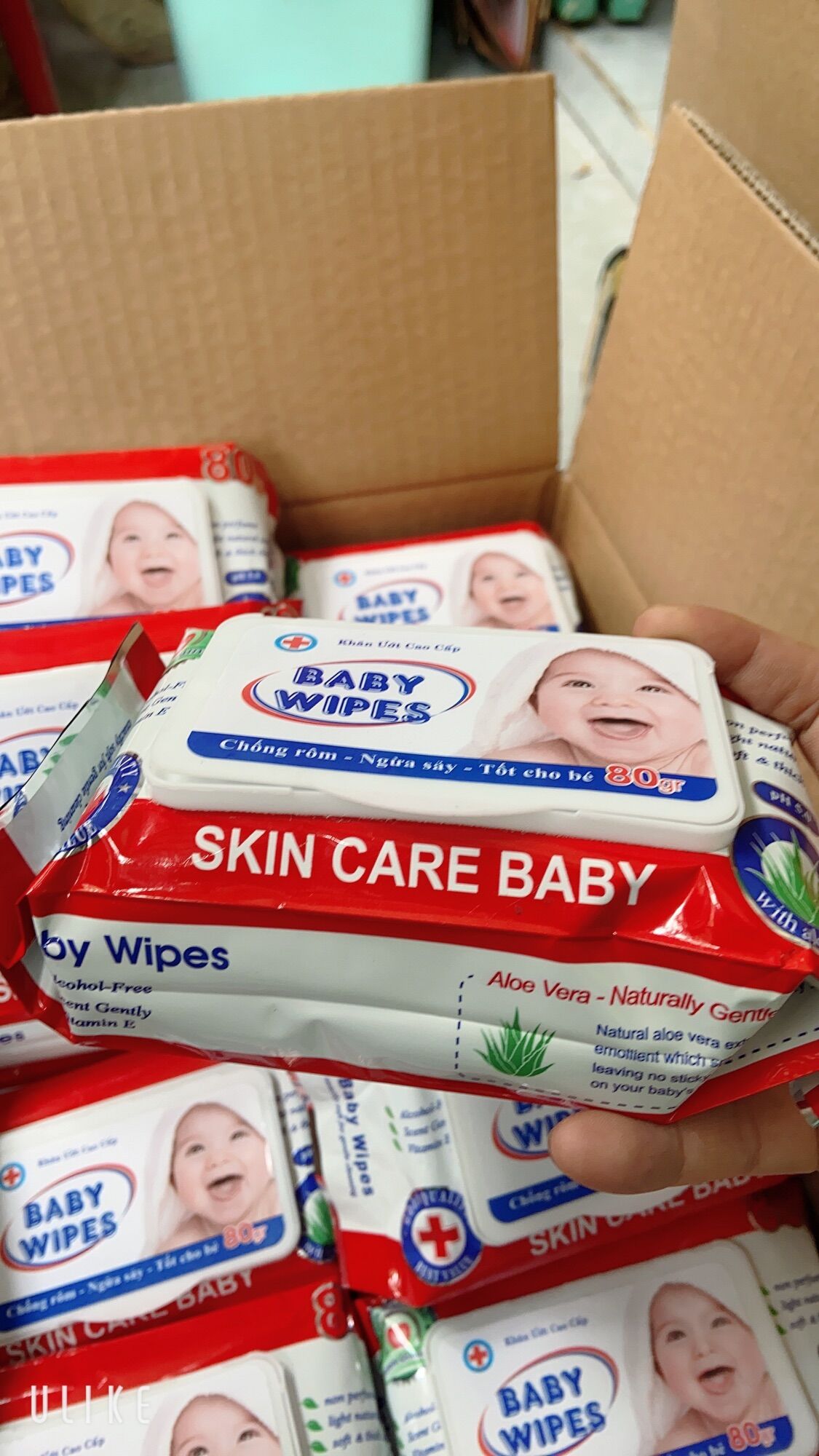 Khăn ướt Baby Wipes gói 80 tờ